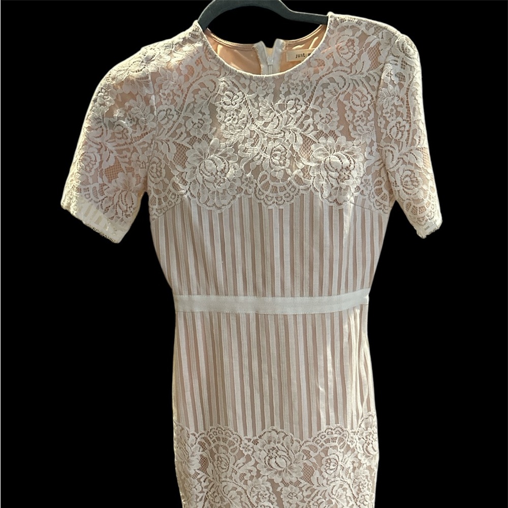 Just Me Norstrom size small lace dress